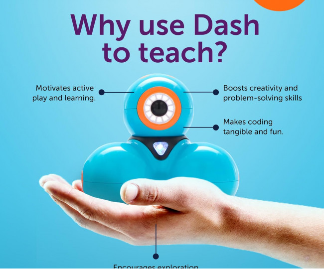 Робот Wonder Workshop Dash - Навчальний бот для програмування